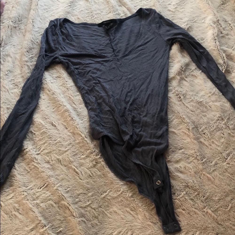 Long sleeve body suite